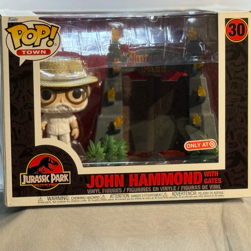 Jurassic Park John Hammond with Gates Funko #30